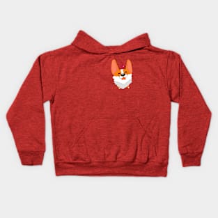 Chubby Corgi Love Kids Hoodie